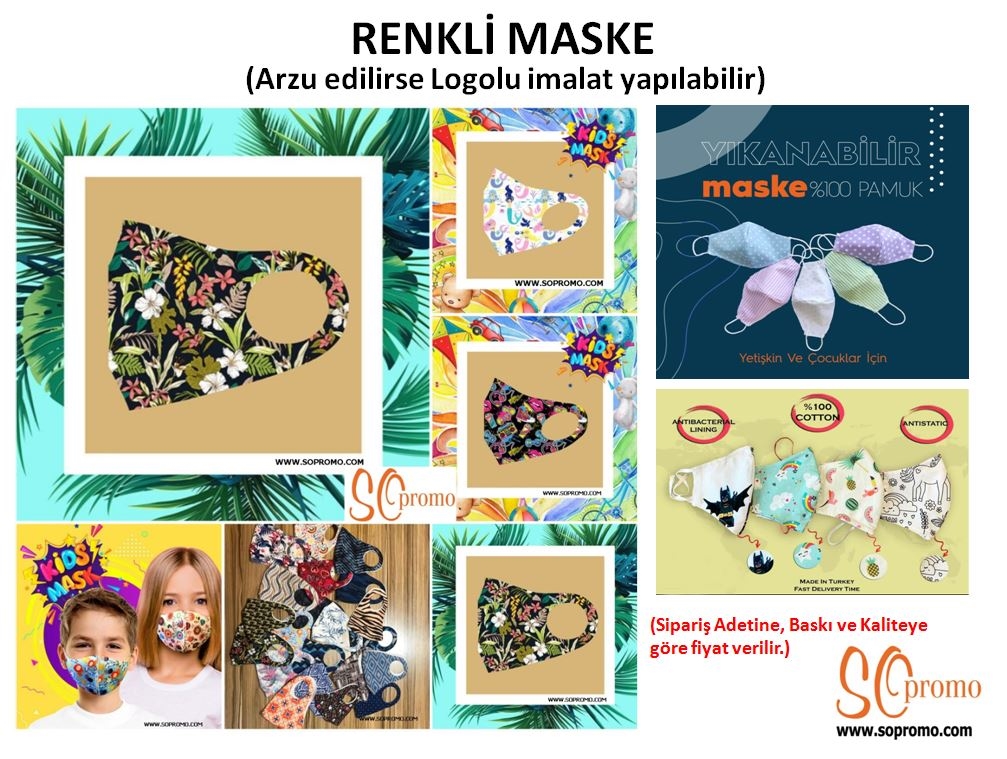 Renkli Maske